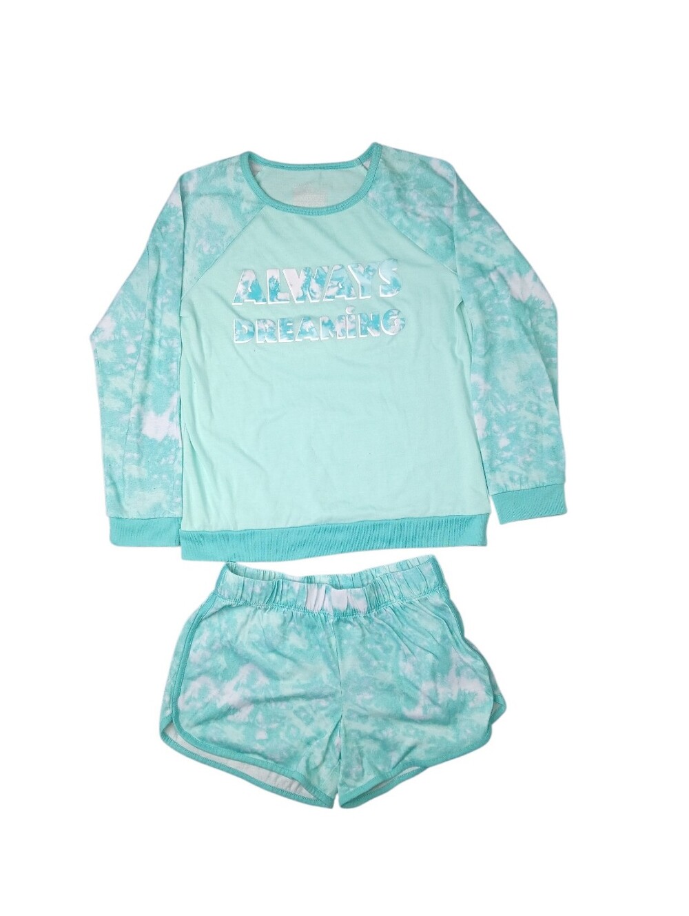 Cat & Jack Kids Mint Tie-Dye Pajama Set - Always Dreaming